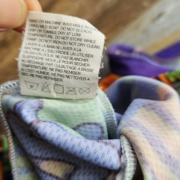 Vintage Pearl Izumi Made in USA Face Printed Cycling Top Sleeveless Zip-Up - Picture 11 of 11